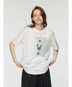 mizuiro ind / ミズイロインド カットソー | mizuiro ind フォトプリントＴ