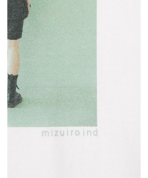 mizuiro ind / ミズイロインド カットソー | mizuiro ind フォトプリントT | 詳細2