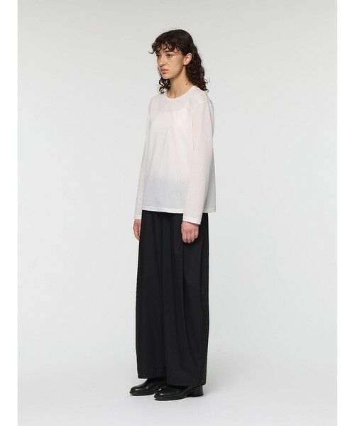mizuiro ind / ミズイロインド カットソー | mizuiro ind トリコットロングスリーブクルーネックTシャツ | 詳細7