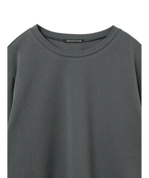 mizuiro ind / ミズイロインド カットソー | mizuiro ind トリコットロングスリーブクルーネックTシャツ | 詳細15
