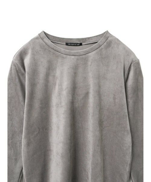 mizuiro ind / ミズイロインド カットソー | mizuiro ind ピケロングスリーブクルーネックTシャツ | 詳細11