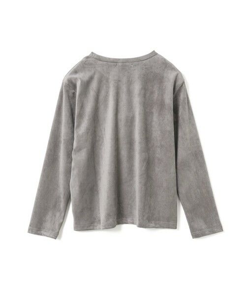 mizuiro ind / ミズイロインド カットソー | mizuiro ind ピケロングスリーブクルーネックTシャツ | 詳細14