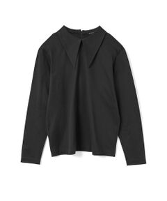 mizuiro ind / ミズイロインド カットソー | mizuiro ind ロングカラーロングスリーブプルオーバー