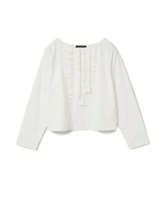 mizuiro ind / ミズイロインド カットソー | mizuiro ind フリルプルオーバーT