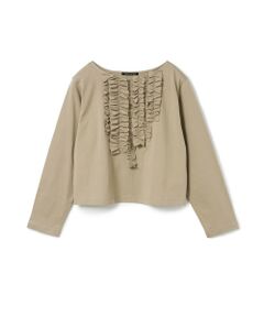 mizuiro ind / ミズイロインド カットソー | mizuiro ind フリルプルオーバーT