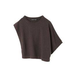 mizuiro ind / ミズイロインド ニット・セーター | mizuiro ind アシンメトリークルーネックプルオーバー