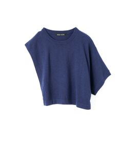 mizuiro ind / ミズイロインド ニット・セーター | mizuiro ind アシンメトリークルーネックプルオーバー