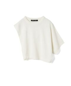 mizuiro ind / ミズイロインド ニット・セーター | mizuiro ind アシンメトリークルーネックプルオーバー
