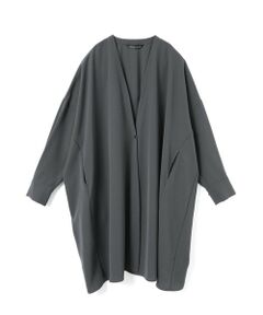 mizuiro ind / ミズイロインド カーディガン・ボレロ | mizuiro ind ノーカラーワイドカーディガン