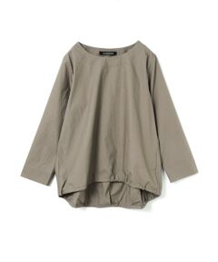 mizuiro ind / ミズイロインド カットソー | mizuiro ind ドローストリングクルーネックプルオーバー