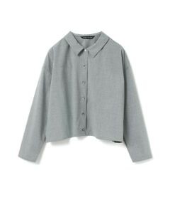 mizuiro ind / ミズイロインド シャツ・ブラウス | mizuiro ind T/Rワイドシャツ