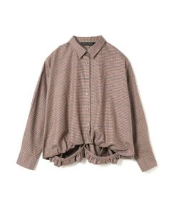 mizuiro ind / ミズイロインド シャツ・ブラウス | mizuiro ind チェックロングスリーブバルーンシャツ
