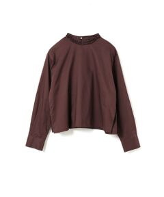 mizuiro ind / ミズイロインド シャツ・ブラウス | mizuiro ind フリルカラープルオーバー