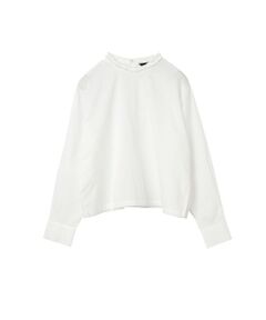 mizuiro ind / ミズイロインド シャツ・ブラウス | mizuiro ind フリルカラープルオーバー