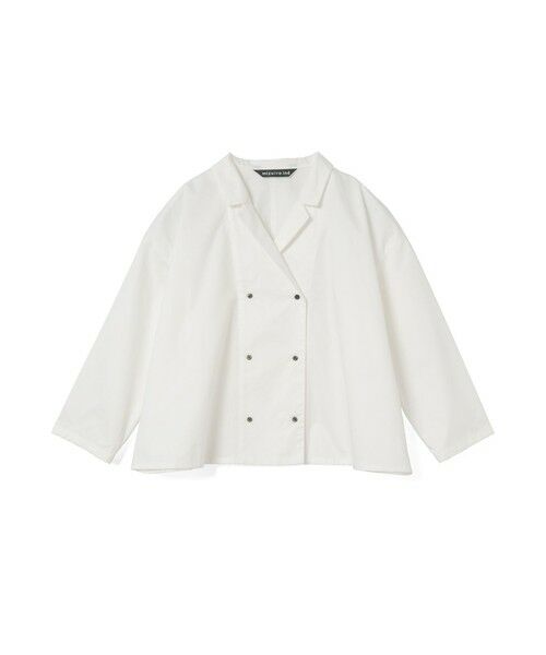 mizuiro ind / ミズイロインド シャツ・ブラウス | mizuiro ind ダブルブレストシャツ | 詳細2