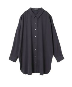 mizuiro ind / ミズイロインド シャツ・ブラウス | mizuiro ind T/Rワイドチュニックシャツ