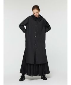 mizuiro ind / ミズイロインド ロング・マキシ丈ワンピース | mizuiro ind プリーツカラーワンピース