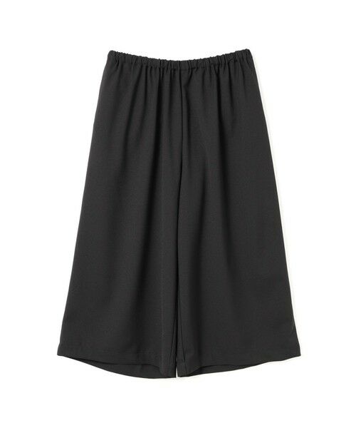 mizuiro ind / ミズイロインド その他パンツ | mizuiro ind ワイドハーフパンツ(ブラック(color99))