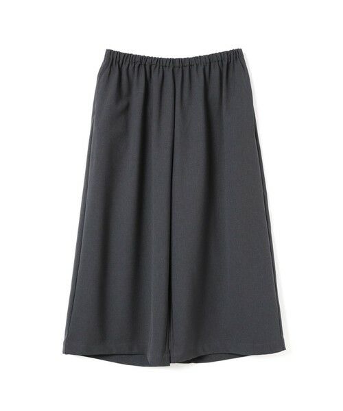 mizuiro ind / ミズイロインド その他パンツ | mizuiro ind ワイドハーフパンツ(チャコールグレー(color92))