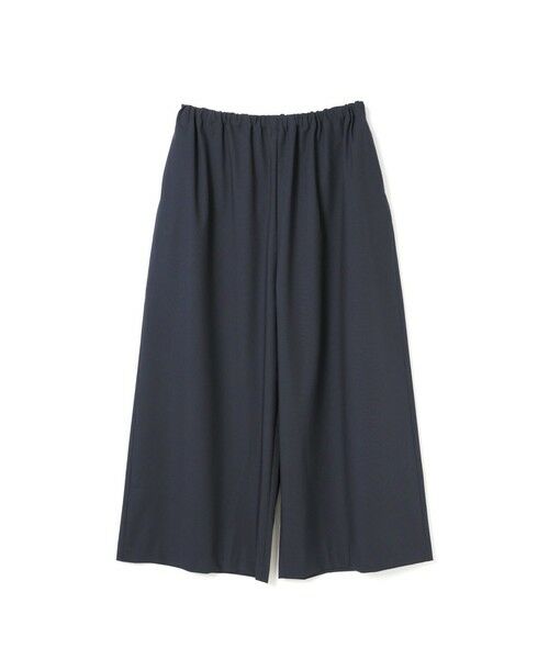 mizuiro ind / ミズイロインド その他パンツ | mizuiro ind T/Rワイドイージーパンツ（ネイビー(color77)）
