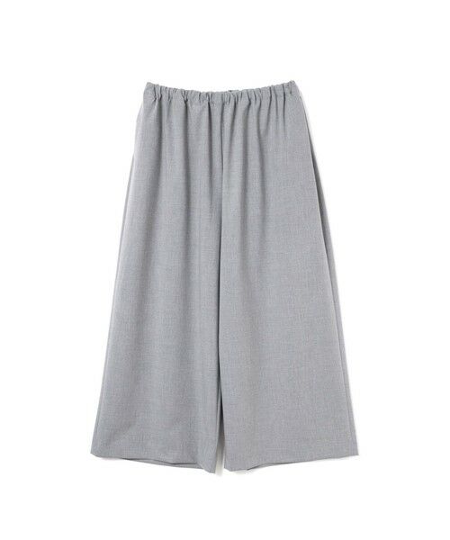 mizuiro ind / ミズイロインド その他パンツ | mizuiro ind T/Rワイドイージーパンツ（グレー(color91)）