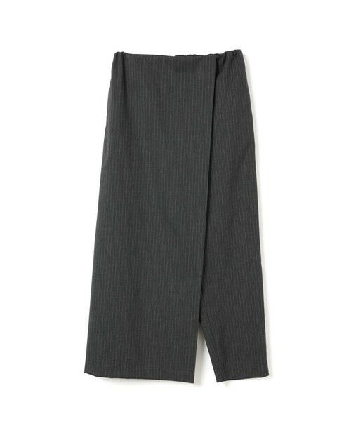 mizuiro ind / ミズイロインド その他パンツ | mizuiro ind ラップライクパンツ(グレーストライプA(color91A))