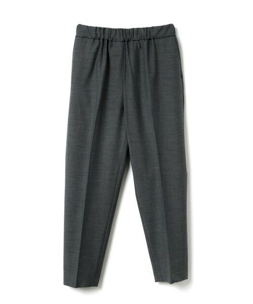 mizuiro ind / ミズイロインド その他パンツ | mizuiro ind T/Rセンタープレスパンツ(ダークグレー(color92))
