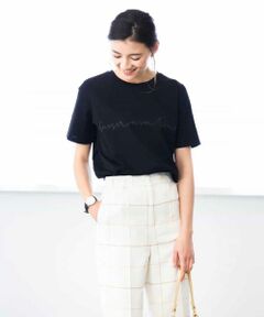 【洗濯機で洗える】ロゴTシャツ