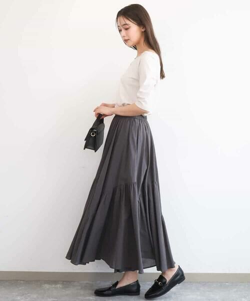 MK MICHEL KLEIN / エムケーミッシェルクラン カットソー | 2wayネックデザインポンチカットソー/接触冷感/UVカット/洗える | 詳細7