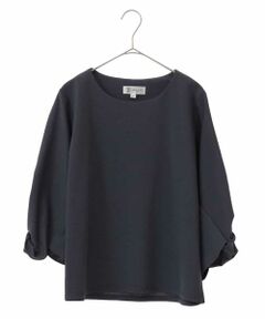 MK MICHEL KLEIN / エムケーミッシェルクラン カットソー | 【洗濯機で洗える】ボリューム袖カットソー