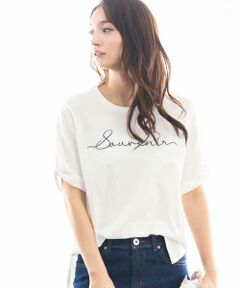 【洗濯機で洗える】ベーシックロゴTシャツ