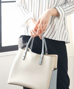 MK MICHEL KLEIN / エムケーミッシェルクラン トートバッグ | バイカラートートバッグ