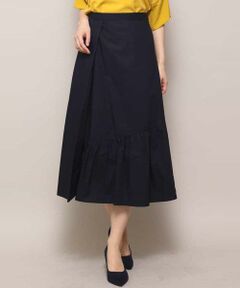 MK MICHEL KLEIN / エムケーミッシェルクラン ロング・マキシ丈スカート | 【洗える】切替えフレアースカート