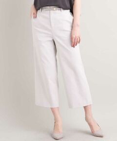 MK MICHEL KLEIN / エムケーミッシェルクラン その他パンツ | 【洗濯機で洗える】ワイドクロップドパンツ