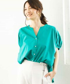 MK MICHEL KLEIN / エムケーミッシェルクラン シャツ・ブラウス | 【洗濯機で洗える】ボリュームスリーブブラウス