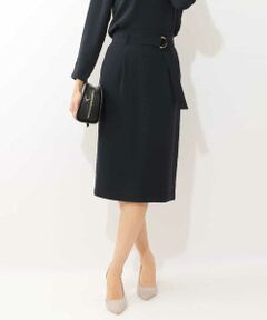 MK MICHEL KLEIN / エムケーミッシェルクラン ロング・マキシ丈スカート | 【セットアップ対応/洗濯機で洗える】ハイウエストスカート