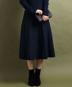 MK MICHEL KLEIN / エムケーミッシェルクラン ロング・マキシ丈スカート | 【洗える】ニットスカート