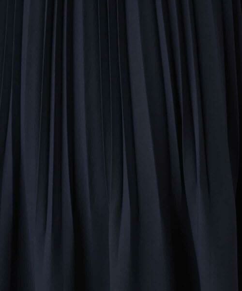 MK MICHEL KLEIN / エムケーミッシェルクラン ミニ・ひざ丈スカート | 【洗える】リバーシブル サテンプリーツスカート | 詳細10