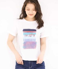 【Beya Rebai×MICHEL KLEIN】コラボTシャツ(海辺)