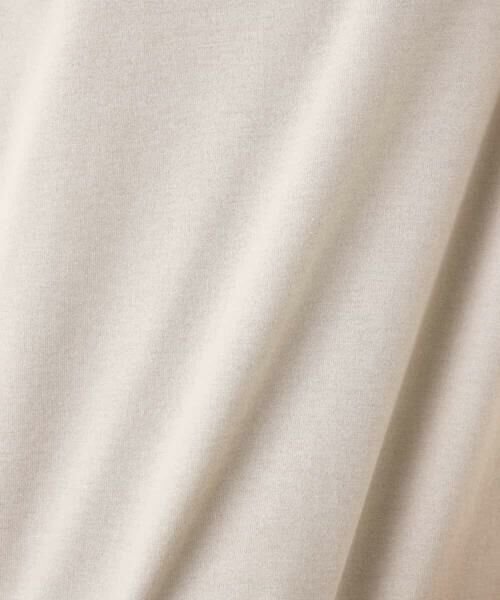 MK MICHEL KLEIN / エムケーミッシェルクラン カットソー | 【洗濯機で洗える】リラックスロゴTシャツ | 詳細9