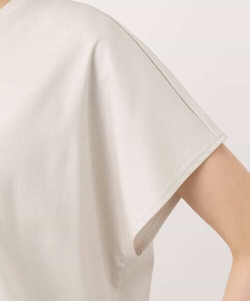 MK MICHEL KLEIN / エムケーミッシェルクラン カットソー | 裾ドロストデザインカットソー/接触冷感/洗える | 詳細22
