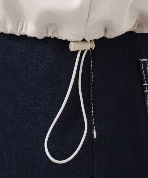 MK MICHEL KLEIN / エムケーミッシェルクラン カットソー | 裾ドロストデザインカットソー/接触冷感/洗える | 詳細25