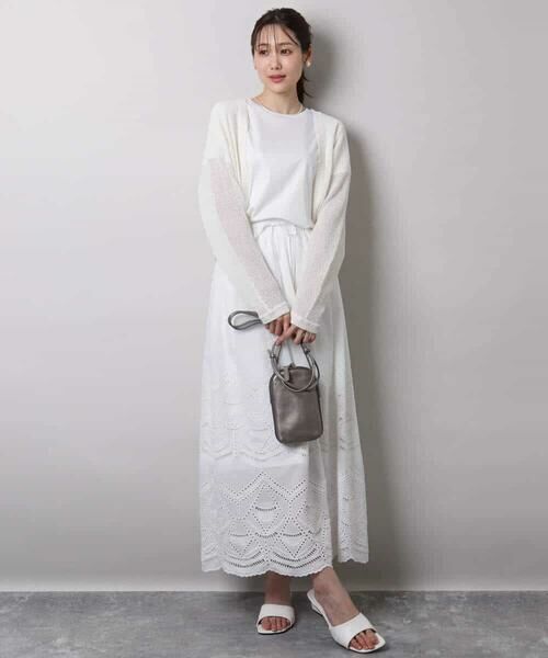 MK MICHEL KLEIN / エムケーミッシェルクラン カットソー | 裾ドロストデザインカットソー/接触冷感/洗える | 詳細9