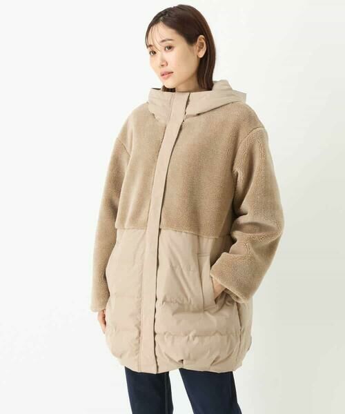 MK MICHEL KLEIN / エムケーミッシェルクラン ダウンジャケット・ベスト | ボア切替えダウンコート | 詳細11