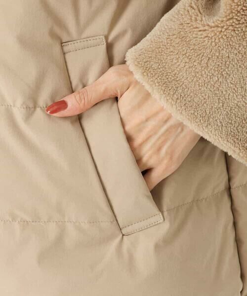 MK MICHEL KLEIN / エムケーミッシェルクラン ダウンジャケット・ベスト | ボア切替えダウンコート | 詳細17