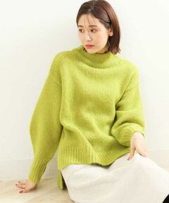 MK MICHEL KLEIN / エムケーミッシェルクラン ニット・セーター | コクーンスリーブラメニット/洗える