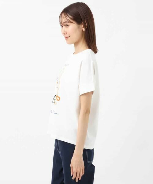 MK MICHEL KLEIN / エムケーミッシェルクラン カットソー | 【Marie Assenat×MK MICHEL KLEIN】30周年記念コラボTシャツ | 詳細11