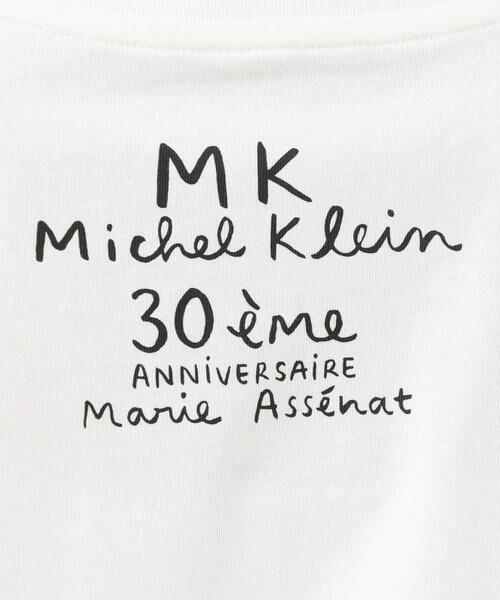 MK MICHEL KLEIN / エムケーミッシェルクラン カットソー | 【Marie Assenat×MK MICHEL KLEIN】30周年記念コラボTシャツ | 詳細14