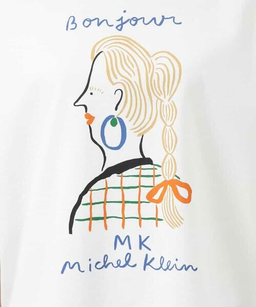 MK MICHEL KLEIN / エムケーミッシェルクラン カットソー | 【Marie Assenat×MK MICHEL KLEIN】30周年記念コラボTシャツ | 詳細17