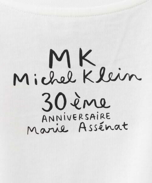 MK MICHEL KLEIN / エムケーミッシェルクラン カットソー | 【Marie Assenat×MK MICHEL KLEIN】30周年記念コラボTシャツ | 詳細11